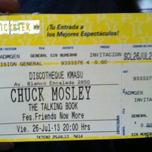 Chuck Mosley Show - Santiago, Chile - 2013